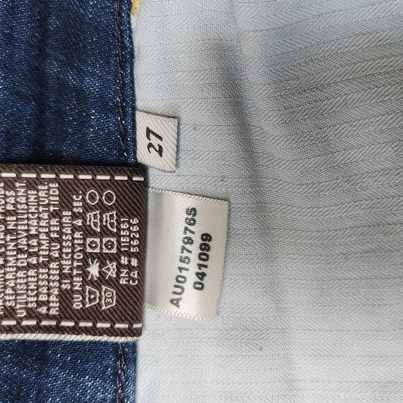 TWO PAIRS 7 For All Mankind High Rise Skinny Fit Jeans Sz27 (size 4) - Picture 4 of 17